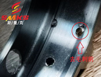 不銹鋼產(chǎn)品沖孔如何去毛刺？